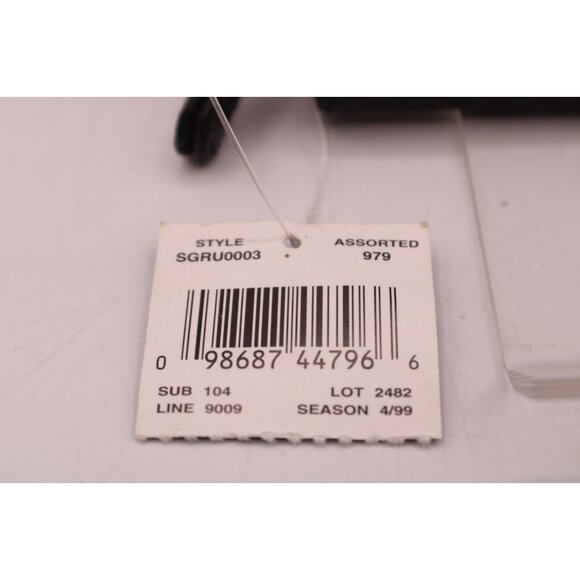 Liz Claiborne Crazy Horse Black Wallet Zip Snap Bi-Fold ID Card Holder Organizer - Picture 11 of 14